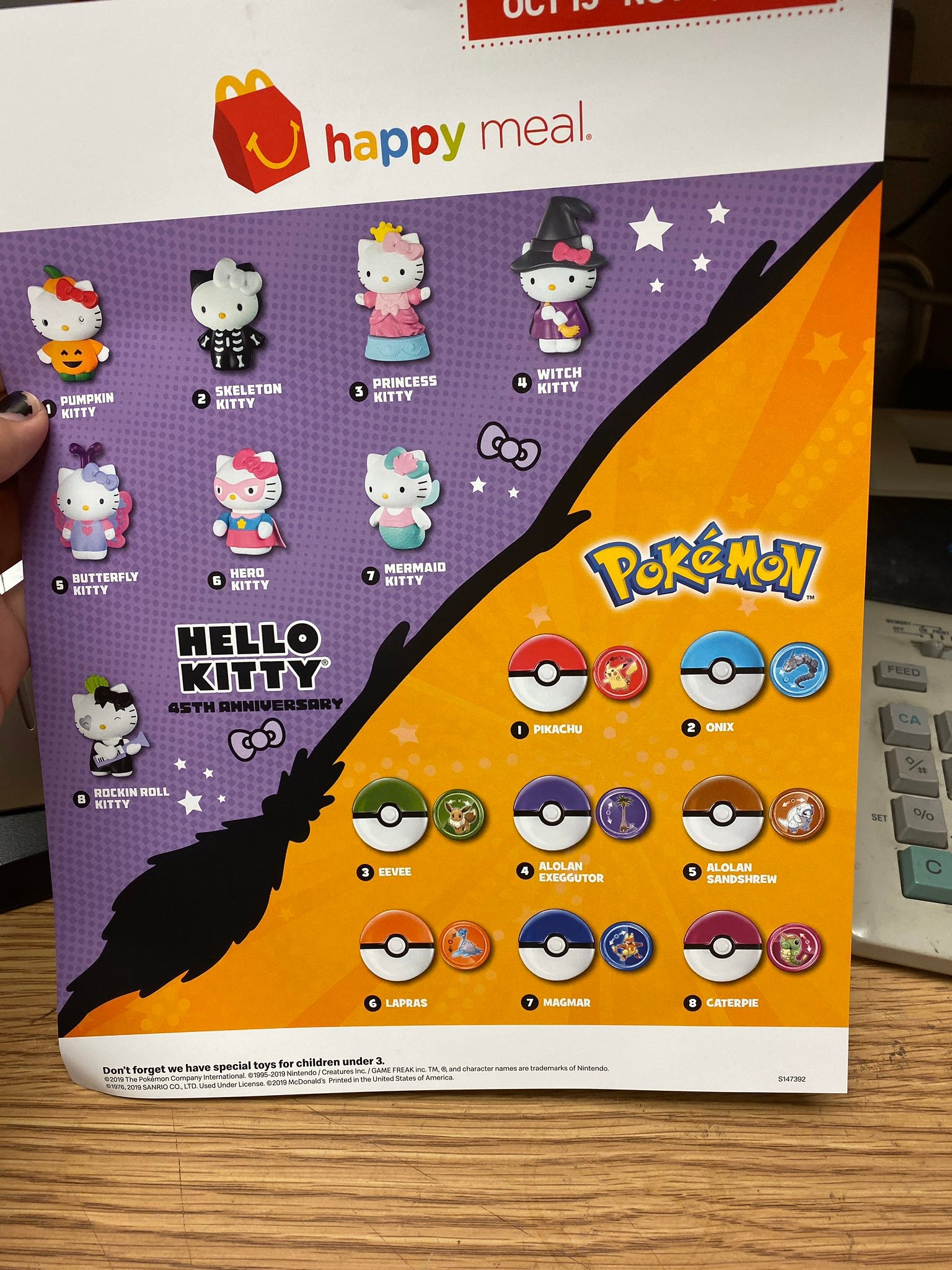 Happy meal pokemon 2019 2025