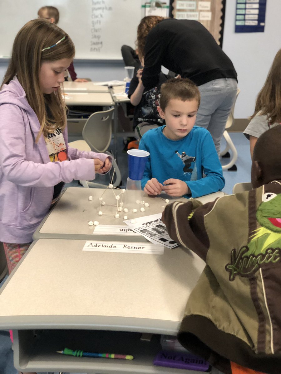 MrsSilva3grade's tweet photo. Third grade Candy Tower building with our new Learning Lab teacher-even the teachers tried (and came in last place!) @SchodackCSD @CastletonES https://t.co/Xf1XSYv0s6