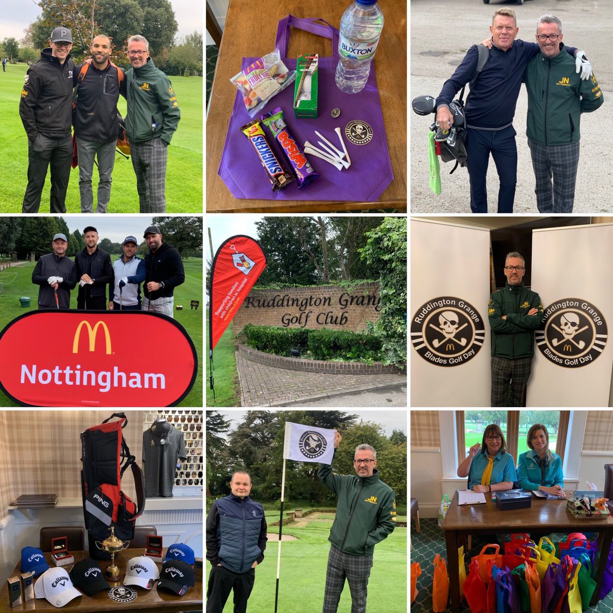 A big thanks to all who came to the 1st Blades Golf Day. ⛳️Franchisees. Suppliers. Managers. One customer. And 2 golfers who have Trams named after them! Over £2k raised for <a href="/RMHCUK/">Ronald McDonald House Charities UK</a>. Well done to Team Froch for winning. 🥊 #lovinit #Nottingham