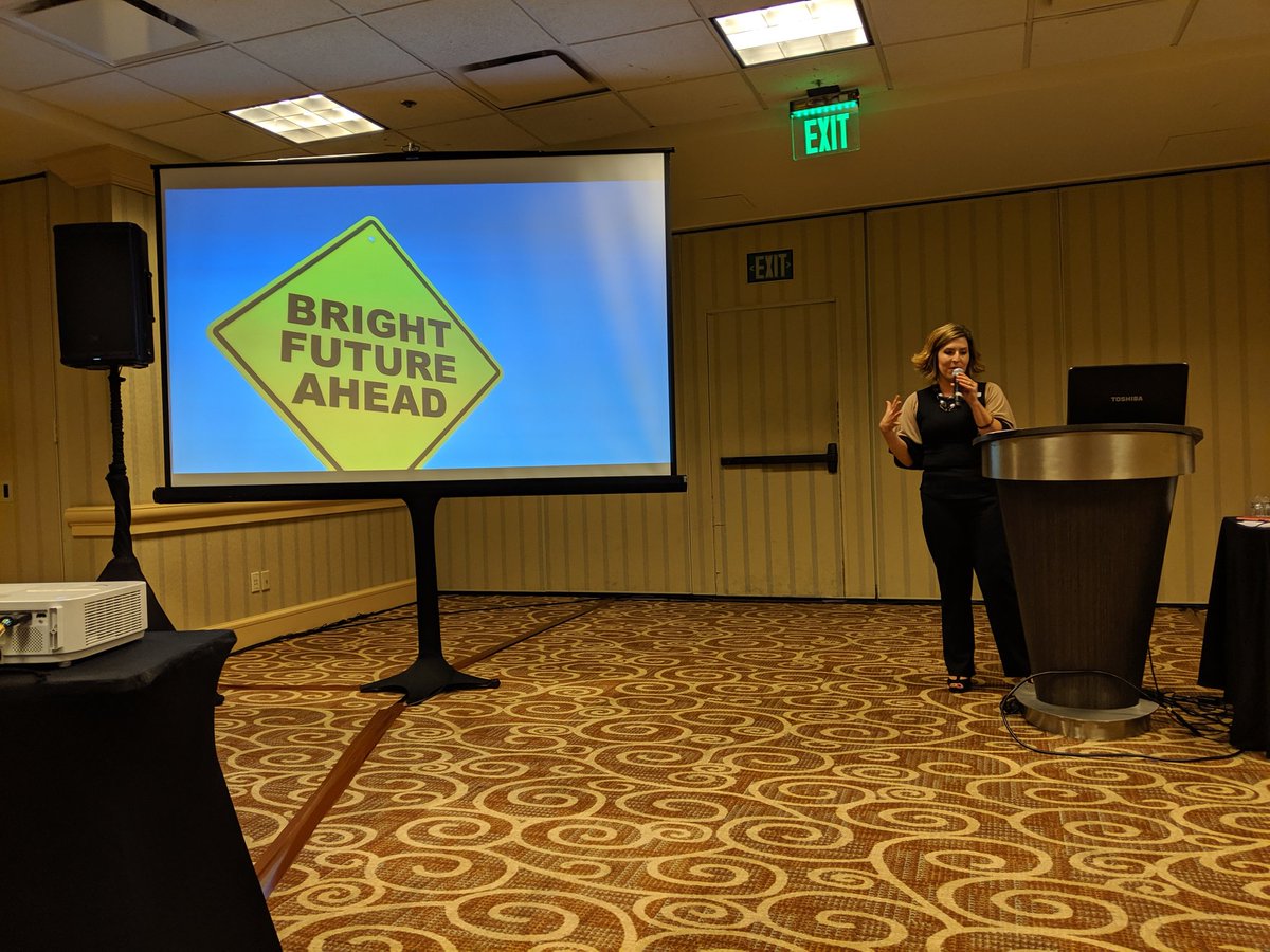 kklemoine's tweet image. Awesome presentation from @LanaFontenot during the @CASEAdvance conference! Lana did an amazing job representing @golctcs and our state! #caseCC