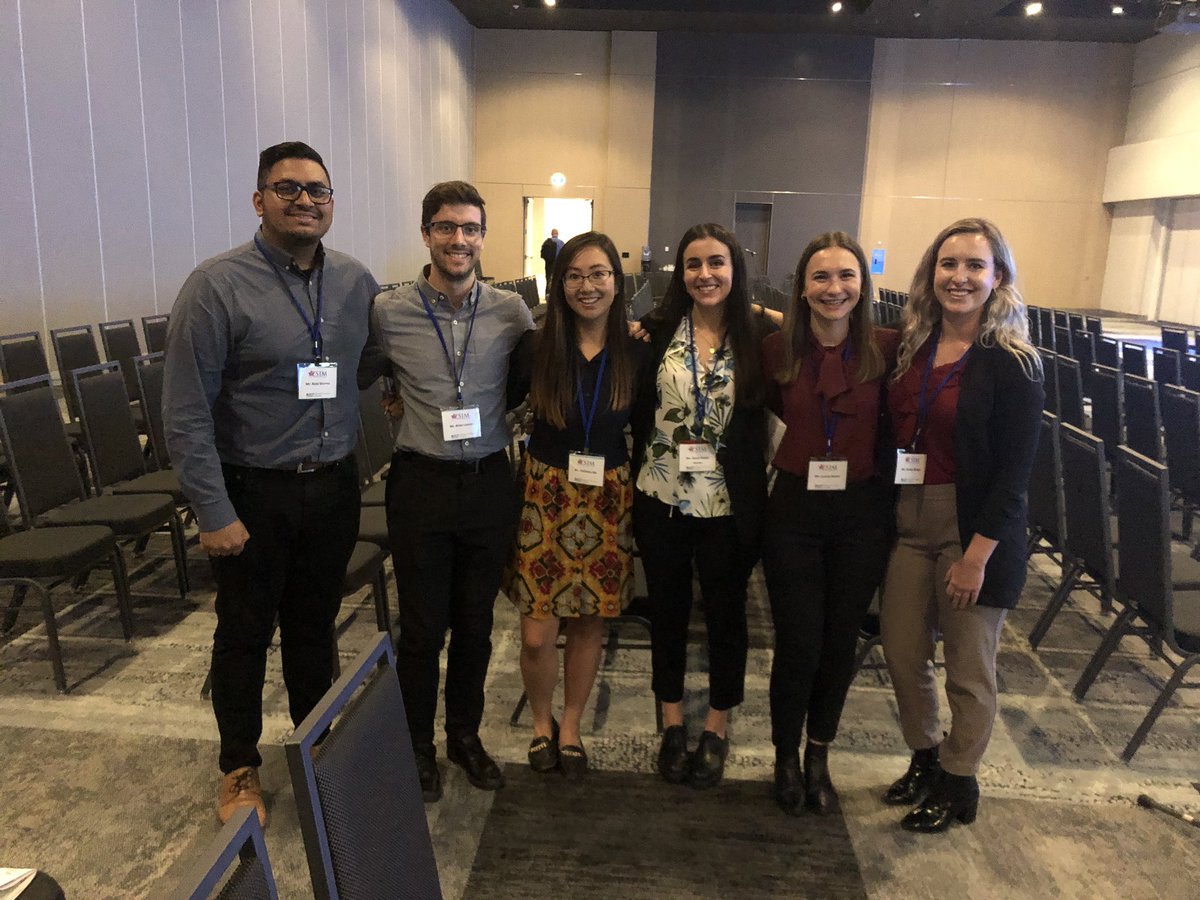 DrPanju's tweet photo. McMaster Med students participating at the CSIM conference in Halifax. Lot’s of great internal medicine learning. @RA_Whyte @MacHealthSci @jddneary https://t.co/06TOTuStSy