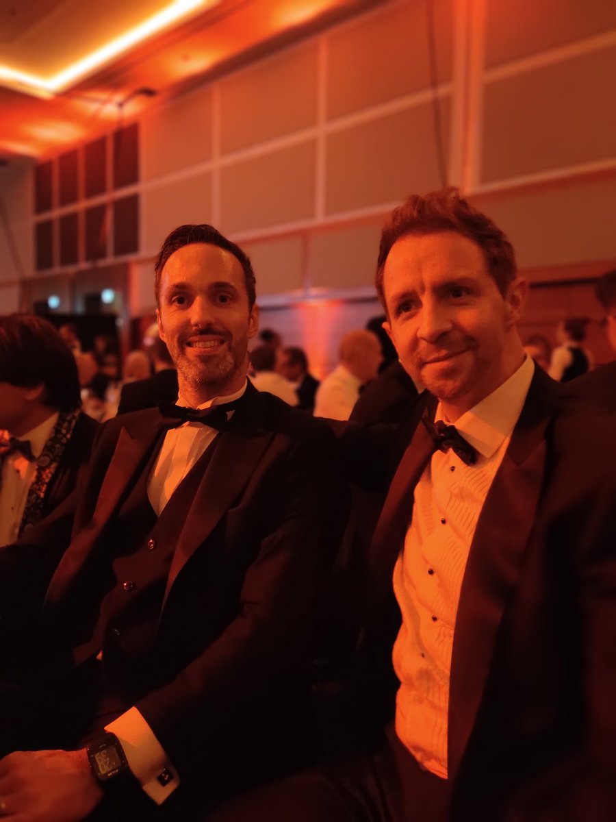 Jyotsna_Hofmann's tweet photo. #EPAwards19 the @CybertonicaLtd dream team @Olaf_Hofmann  @AlanNagleCT https://t.co/5Ta8UNEQaW
