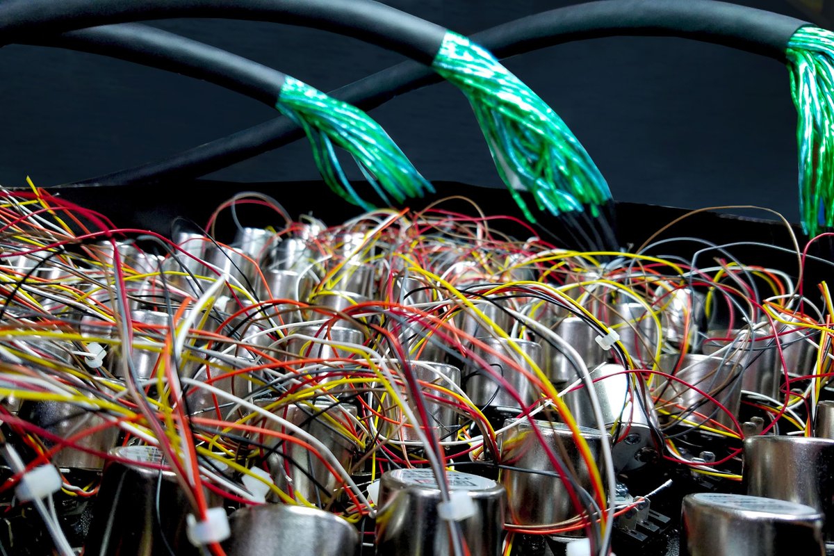 CBICables's tweet photo. Behind-the-scenes at CBI: One of our Senior Wire Techs put this 56-channel snake together from start to finish in a matter of days. Quick, custom work is something we are known for! 🐍 #CBICables https://t.co/PBe4Ns5RAW