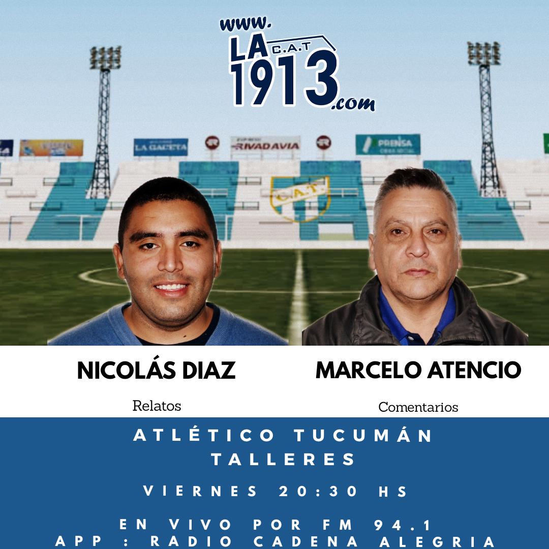 Mañana vuelvo a compartir tranmisión con el maestro Marcelo Atencio !!!

Escuchanos en vivo desde las 20:30 por Radio Cadena Alegría FM 94.1 junto al gran equipo de <a href="/La1913ok/">La1913.com</a>