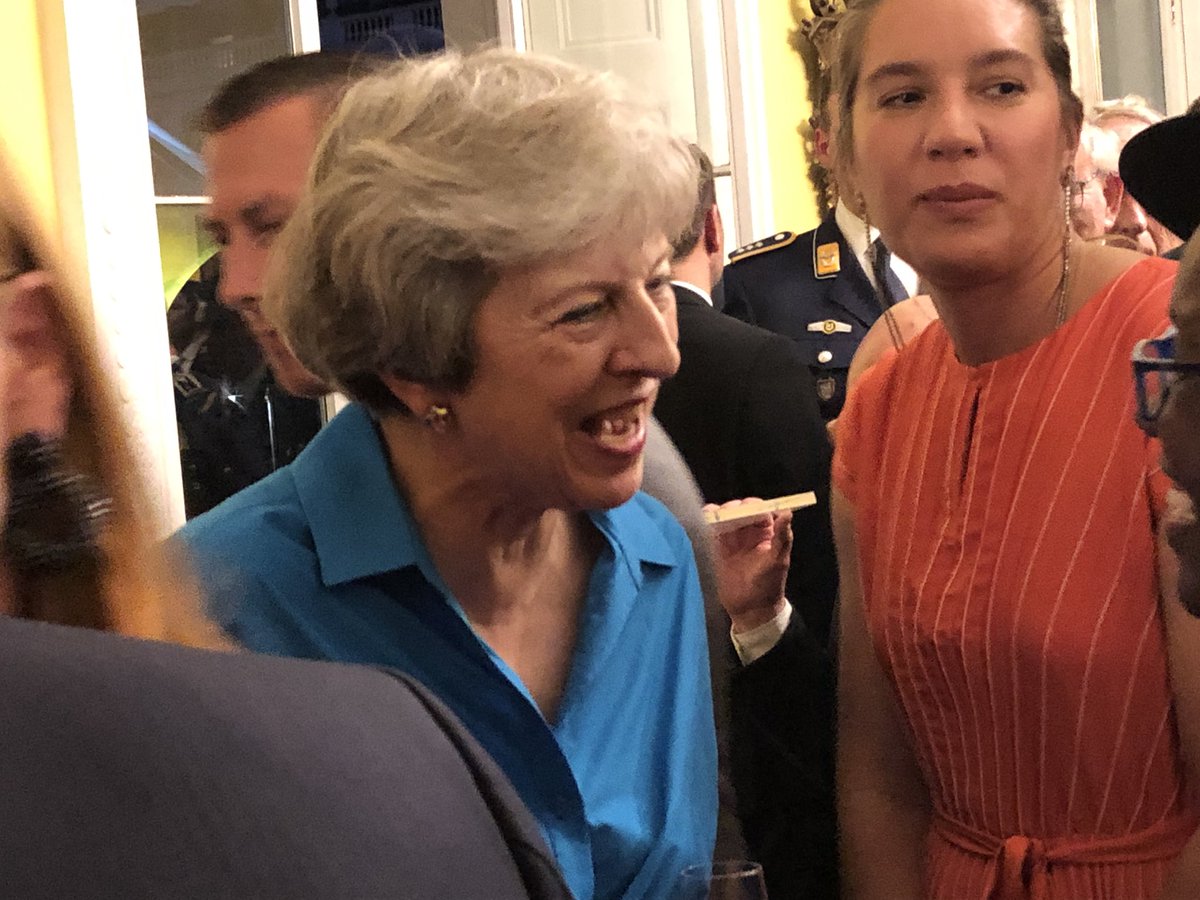 EmbassyMagazine's tweet image. Standing room only as diplomats, politicians and a certain former UK Prime Minister take a moment to reflect on the value of freedom and unity at #GermanUnityLDN 30 yrs on from the fall of the #Berlin Wall. Vielen Dank @GermanAmbUK &amp;amp; friends at @GermanEmbassy for a fab evening