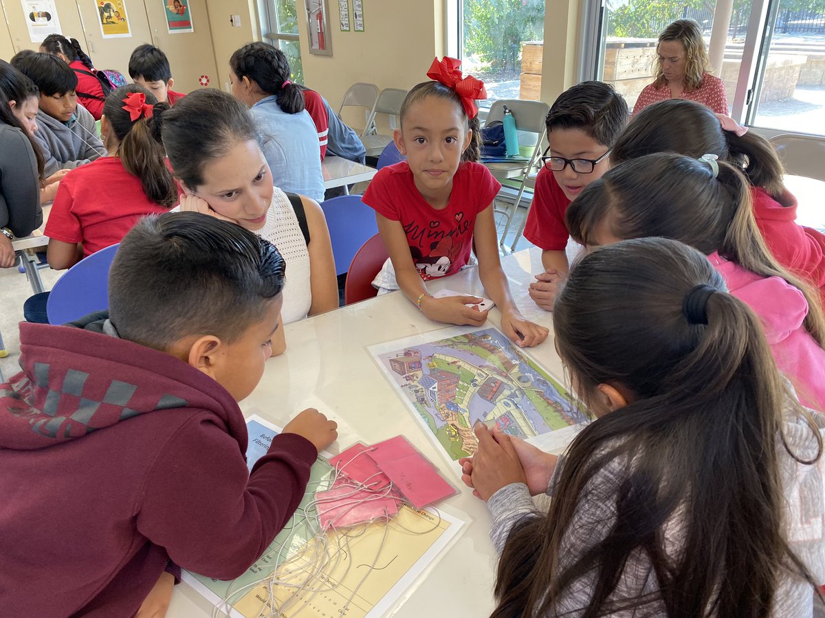 Lincoln_OMSD's tweet photo. Our Lincoln 4th graders went on a field trip to the Chino Water Basin today and became water engineers for a day! #waterconservation #cbwcd https://t.co/DMT15BC30Z