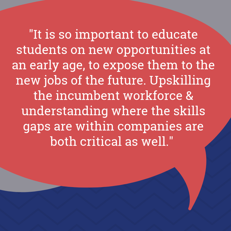 #SkillingAmerica Fellow Anna Ramos shared the strategies that can help workforce navigators focus on equipping students &amp; workers for the #futureofwork as the world of work changes. #FoW