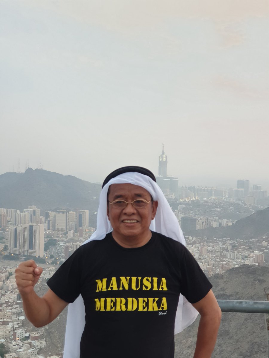 Mau ajak @rockygerung mendaki gunung Jabal Nur di Mekkah