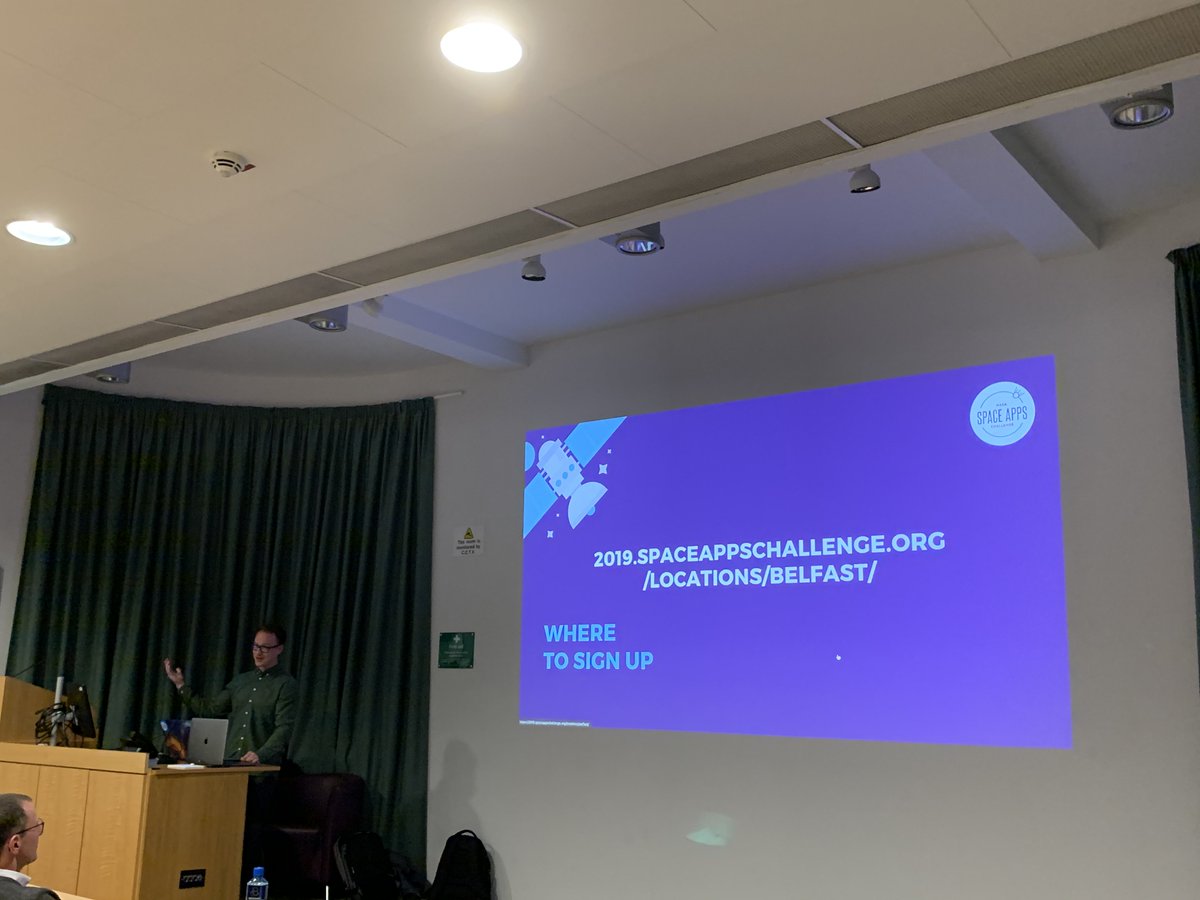 Paul Devlin tells us how to get involved in the NASA <a href="/SpaceAppsNI/">Space Apps Northern Ireland</a> Belfast. Get in touch to enter a team, volunteer to help out, or if you want Paul to help you meet others and form a team. 

2019.spaceappschallenge.org/locations/belf…