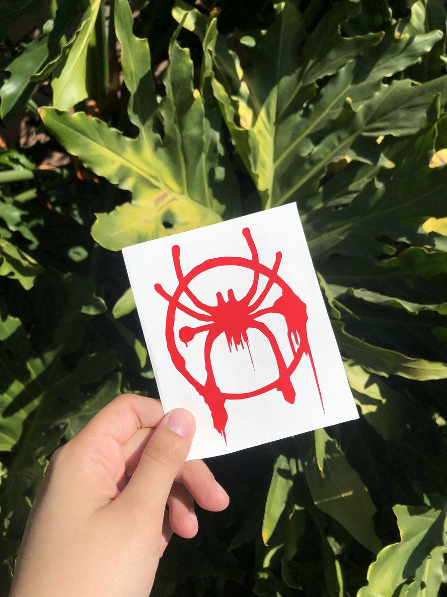 Also Into the Spider-Verse sticker! uwu