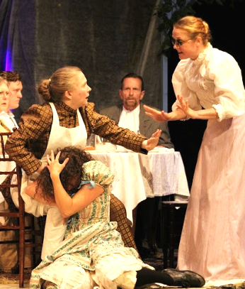 SARTplays's tweet photo. #TBT to THE MIRACLE WORKER, this past July &amp; August here at SART. A stirring drama featuring a powerful cast. #asheville #avltheatre #avltoday #WNC #SARTplays https://t.co/ScOZwPv0gk