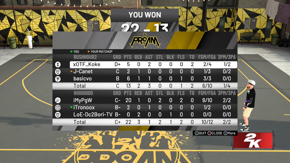 LoE2kClan's tweet photo. Some comp games gg to them #LoE👺 @iTronoox @Big_Brudda_PURP @2k_sportscenter @2KCrewFinder @WalkOnWarriors @2kCompGames @TNB2K @CHoops4Life #NBA2K20 #2kCommunity #2kcrewfinder #2kratings #LoyaltyOverEverything @NBA2KTV @NAPX2k @Official2KPark #GamingLife #PS4share https://t.co/EMvjz0jmZs