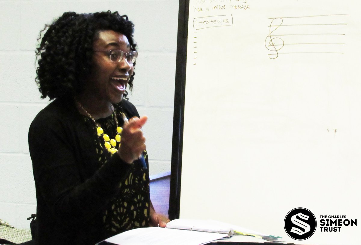 simeontrust's tweet image. Nana Dolce is training small group leaders on the Melodic Line of Exodus.

The Toronto Women's Workshop starts this evening!