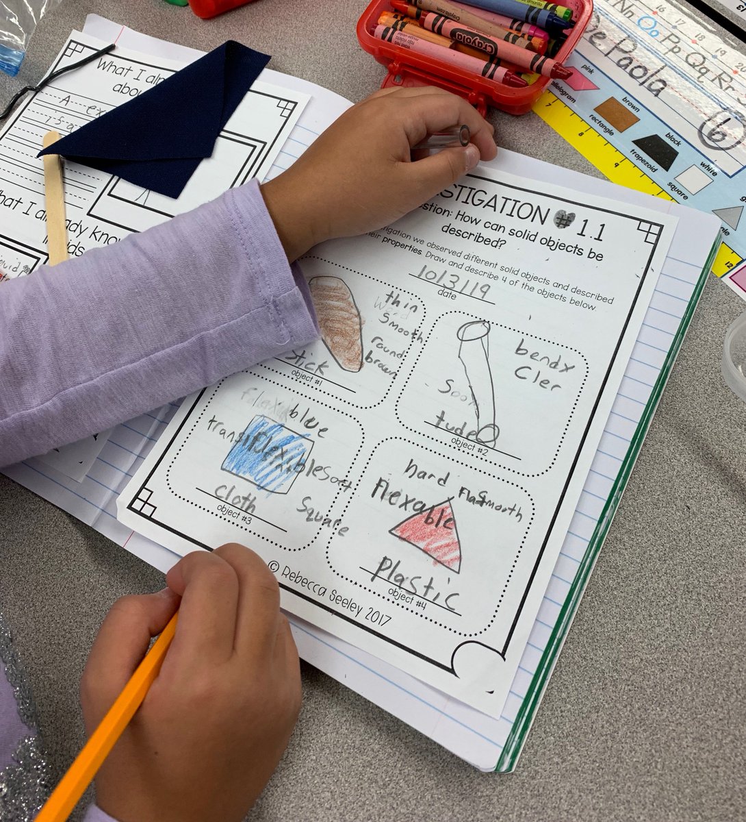 MsIreneHines's tweet image. Second Grade Scientists at work! Ms. Hines’ students are thinking and learning like scientists using scientific inquiry through hands-on investigations. Our interactive science notebooks are used to record, observe and reflect about our findings! @BrooksideWWRSD #fossscience