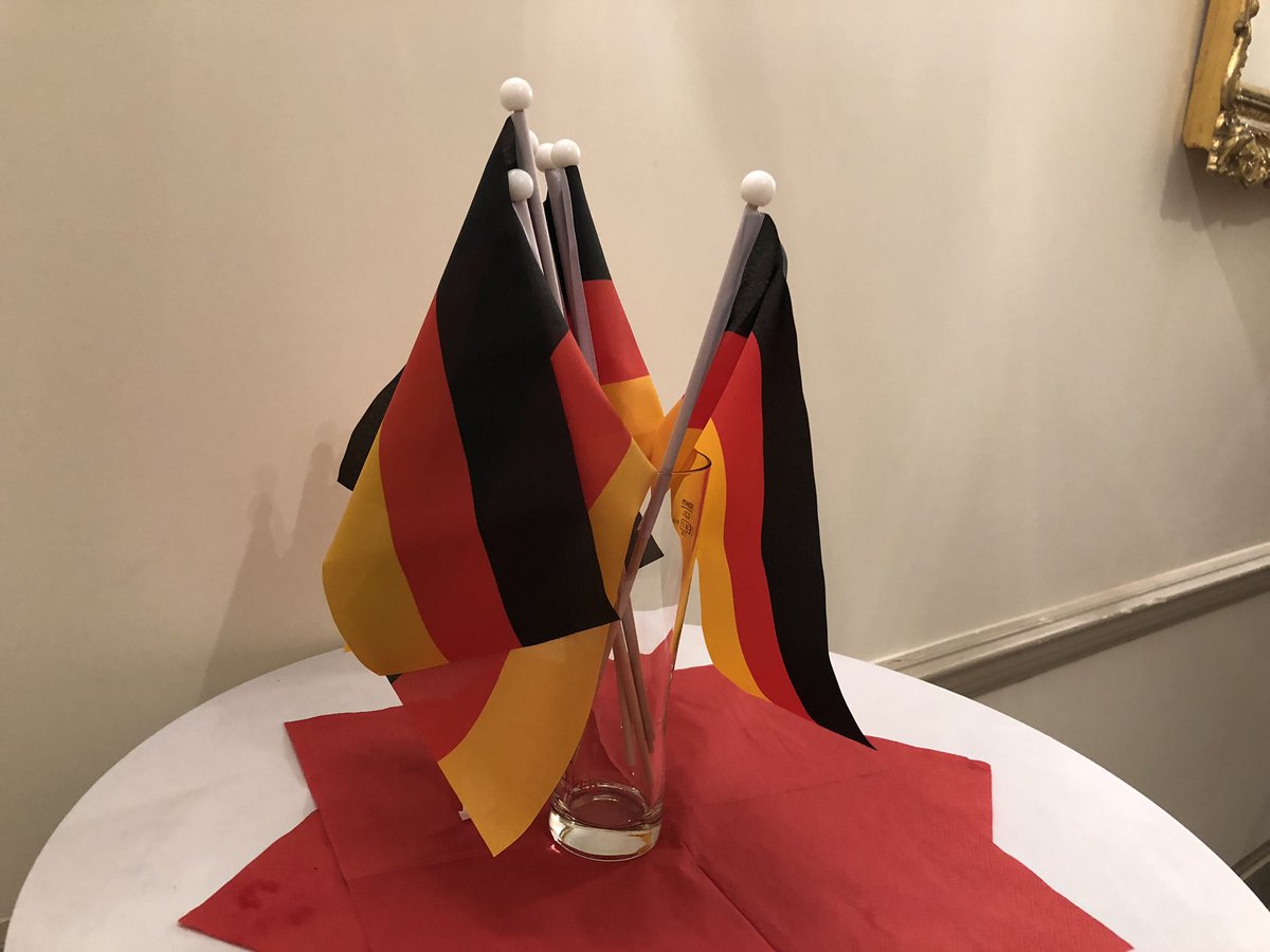 EmbassyMagazine's tweet image. Trip down memory lane at #GermanUnityLDN tonight with a Berlin - Then and Now exhibition plus press cuttings from British papers recording a momentous event whose repercussions brought freedom to places far across the world. Thank you @GermanEmbassy