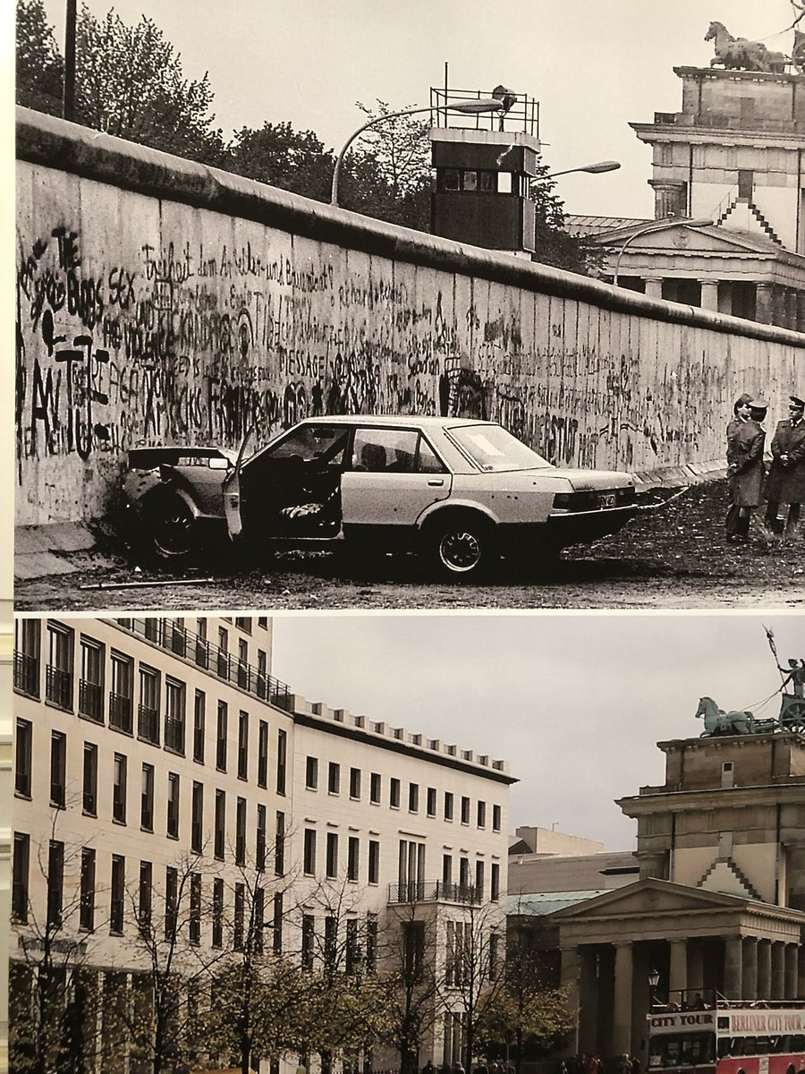 EmbassyMagazine's tweet image. Trip down memory lane at #GermanUnityLDN tonight with a Berlin - Then and Now exhibition plus press cuttings from British papers recording a momentous event whose repercussions brought freedom to places far across the world. Thank you @GermanEmbassy