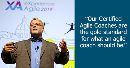 ScrumAlliance's tweet photo. Companies on a journey to sustainable agility need a qualified guide--not just someone who puts agile coach on their business card. Our certified agile coaches are the gold standard for what an agile coach should be. https://t.co/rrHtJgJHIB https://t.co/HNapWoLpcS