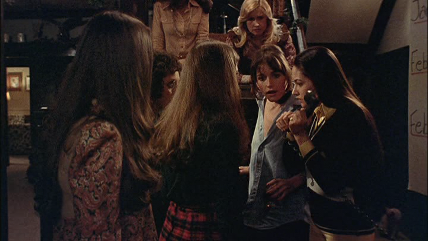 BLACK CHRISTMAS (1974) dir. Bob Clarkslasher // on christmas break, a stranger terrorizes a sorority house, making frightening phone calls before picking the sisters off one by one.