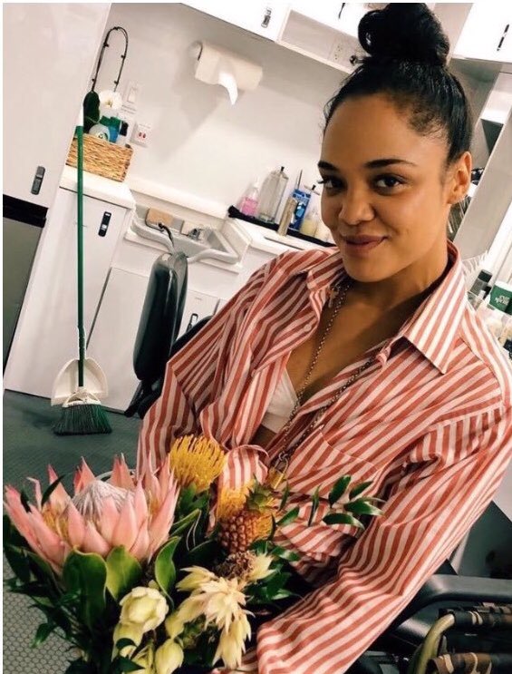 Happy birthday Tessa Thompson, I adore you more than words can describe   