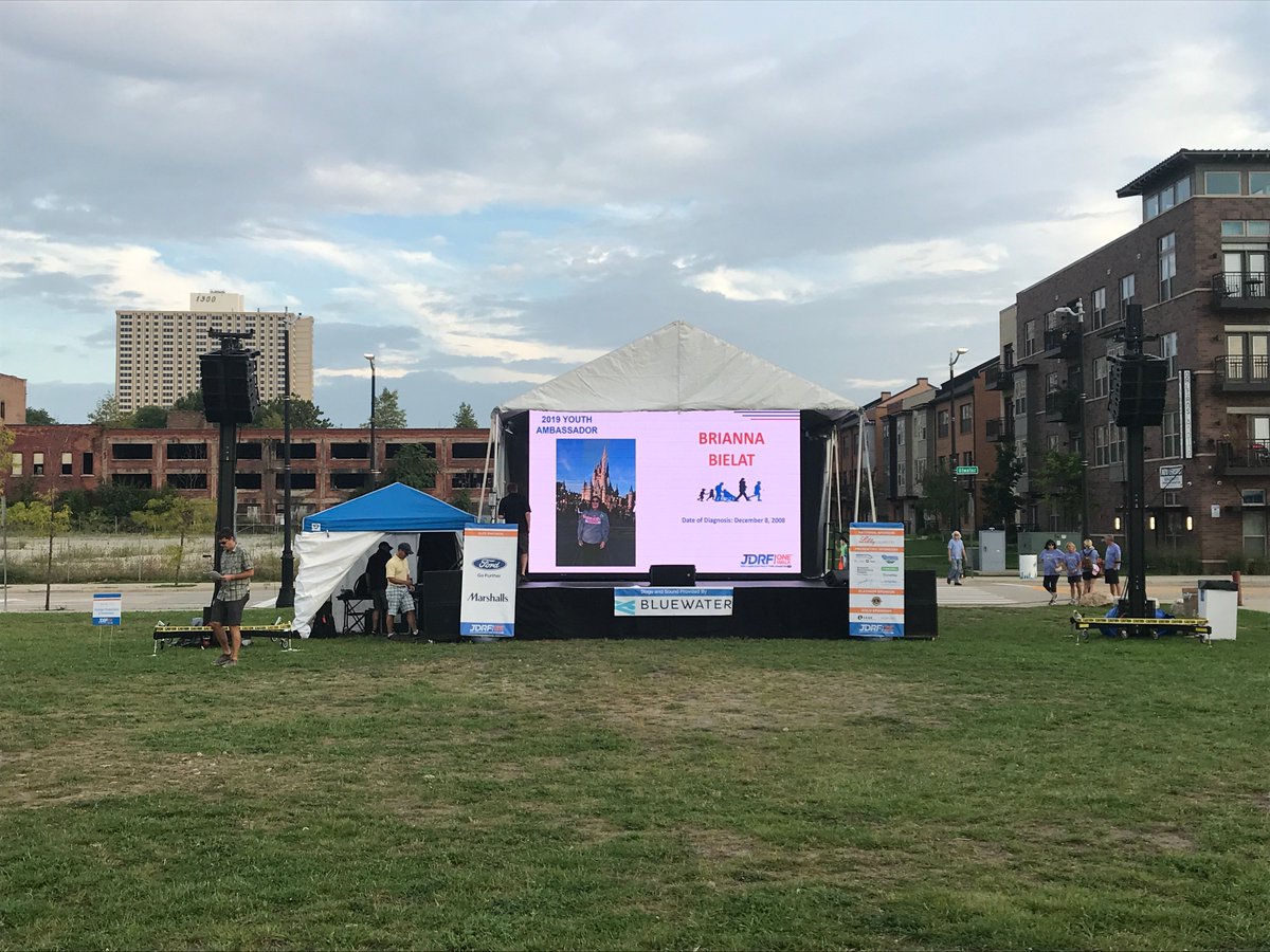 Stage and tent rental for event by JDRF - Diabetes Research Funding and Advocacy in Michigan!

Speak With A Specialist Today! (734) 542-4000
renegadestaging.com

#stagerental #eventstages #tentrental #eventtents #partytents #stationarystages #portablestages #renegadestaging