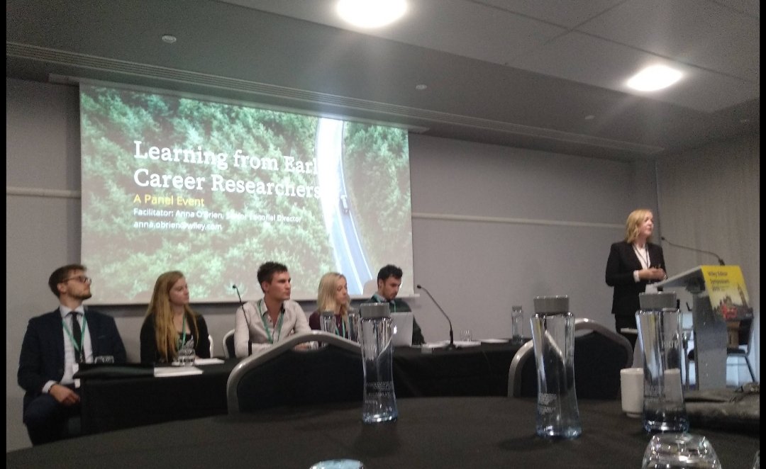Attending <a href="/WileyGlobal/">Wiley</a> Editor Symposium in London today and tomorrow. Thanks for giving #youngresearchers a voice to discuss the future of #publishing. Thrilled to see what new formats, practices, profiles we will see for doing and communicating research.