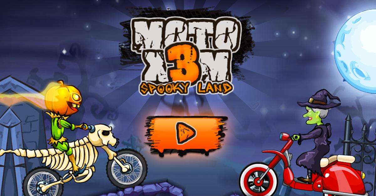 Two Player Games on X: Moto X3m Spooky Land - PLAY NOW! 👇   -------------- #twoplayergames #motox3m #spooky # land #halloween #motorcycles #game #html5 #adventure #action #racing  #driving  / X