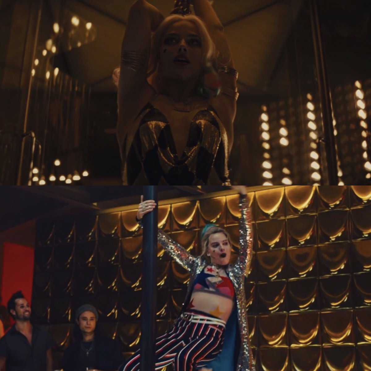 margot robbie as harley quinn in ‘suicide squad’ (2016), and ‘birds of prey’ (2020).