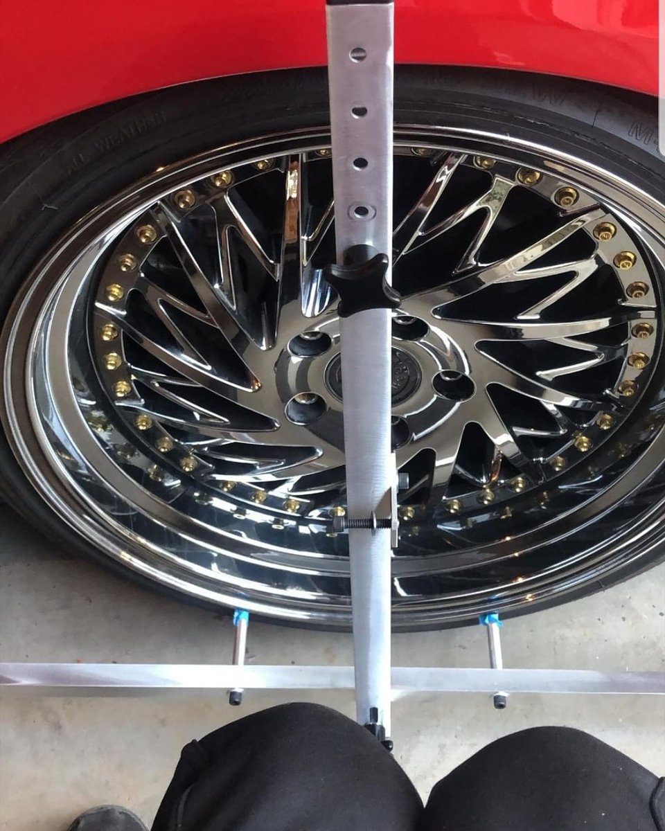 QTAlignment's tweet image. #QuickTrickTuesday 
Thanks for sending this to us @teddriver! 

Our 13-18" kits are ready for all jobs, whether stock or slammed! 
Check out our entire line up at quicktrickalignment.com

#WheelAlignment #DiyAlignment #CarAlignment