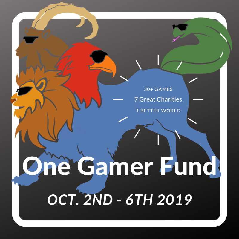 CPCharity's tweet photo. The One Gamer Fund @onegamerfund Steam Sale kicks off tomorrow at 10am PST with over 40 amazing games at up to 84% off! Treat yourself to some things from your wishlist while raising money for 7 great charities! https://t.co/nn9Ma5H5Vg
 
#onegamerfund #7greatcharities #ogf2019 https://t.co/utgYnD1HsL