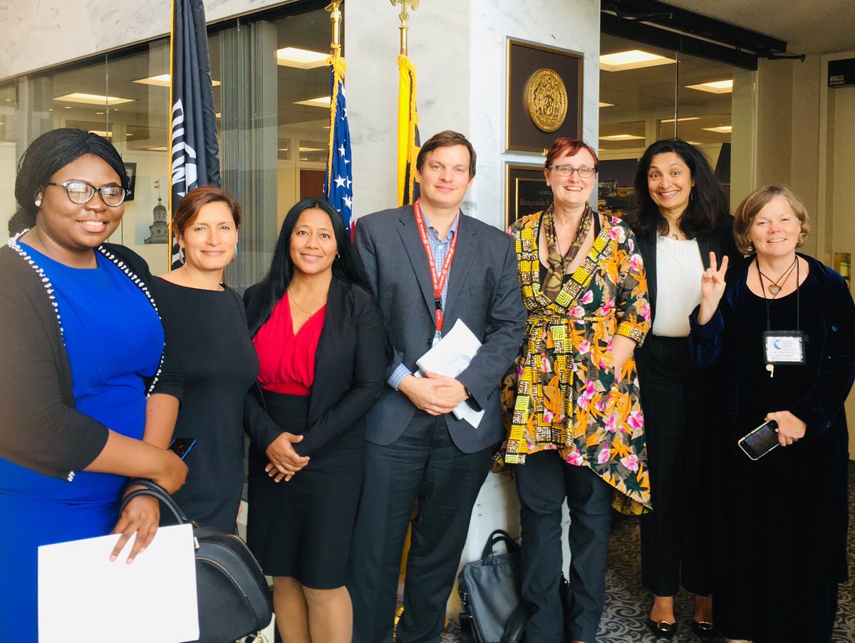 Advocating much needed peace in our communities/nations #GlobalFragilityAct #YouthPeaceSecurity at office Sen @BenCardinforMD with @UzraZeya @AfPeacebuilding @angiyo58 @BadrElBendary @shukriadellawar @MNPeacebuilding #ThisIsPeacebuilding #PeaceCon2019