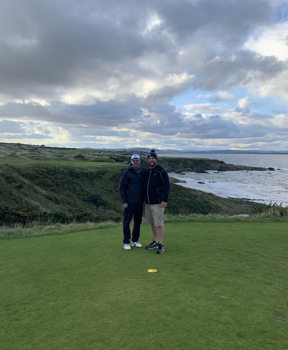 Lil_Baze's tweet image. Once and a lifetime round of golf @TheHomeofGolf #castlecourse