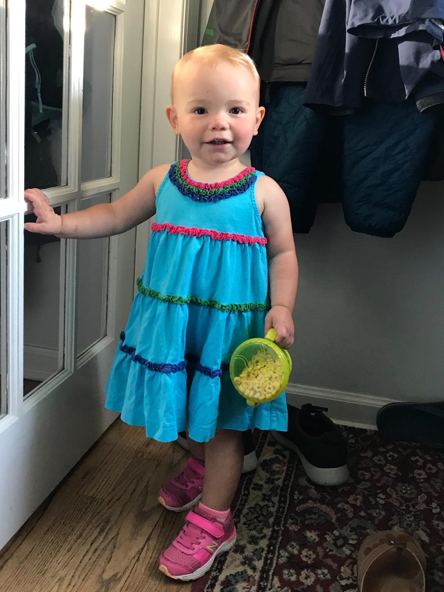 PLuebke's tweet photo. Mac and Stancie's granddaughter JoJo is almost two. https://t.co/bpDPJ6SQjE