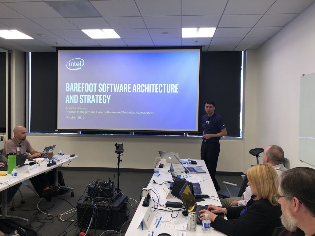 TechFieldDay's tweet photo. Thank you for presenting at Networking Field Day 21, @BarefootNetwork! Video will be posted soon! #NFD21 https://t.co/JB0k9rVqev https://t.co/HctuAZDMS8