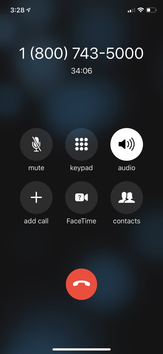 34 minutes waiting so far