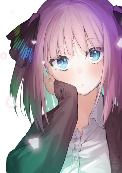 TaKeCOO。さんがTwitterに投稿した中野二乃(五等分の花嫁)のイラスト。