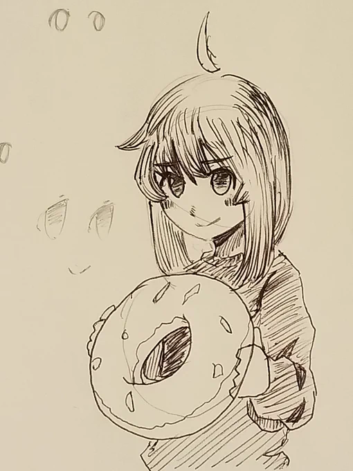 #Inktober2019 #Inktober a donut is a ring right lol 