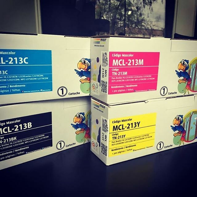 MaxColorSud's tweet image. Cartuchos de #toner para impresoras #Brother MCL-213B y familia! Buscalos en #MaxColor #Chile
