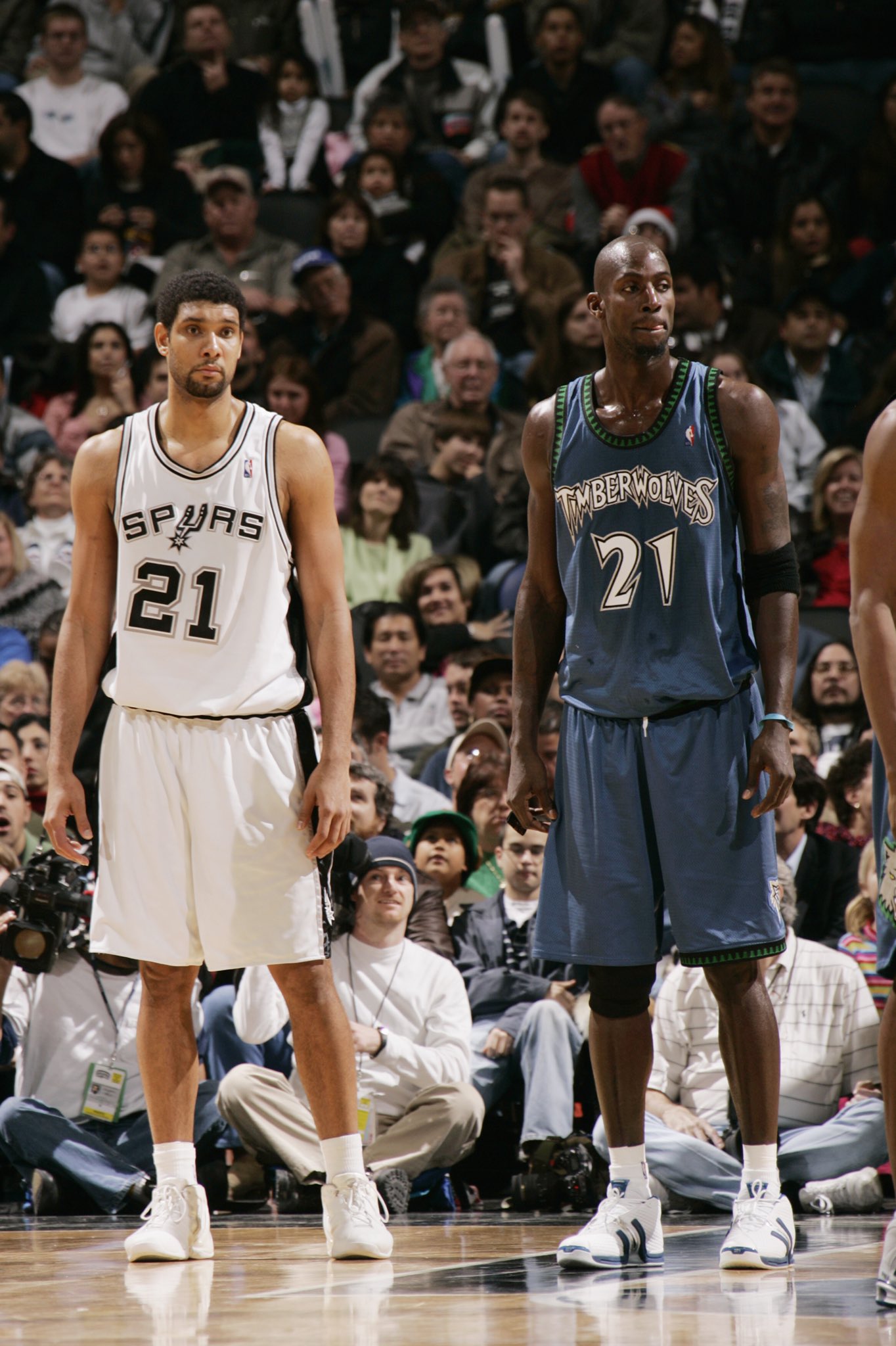 Most iconic NBA numbers: #21 – Kevin Garnett and Tim Duncan
