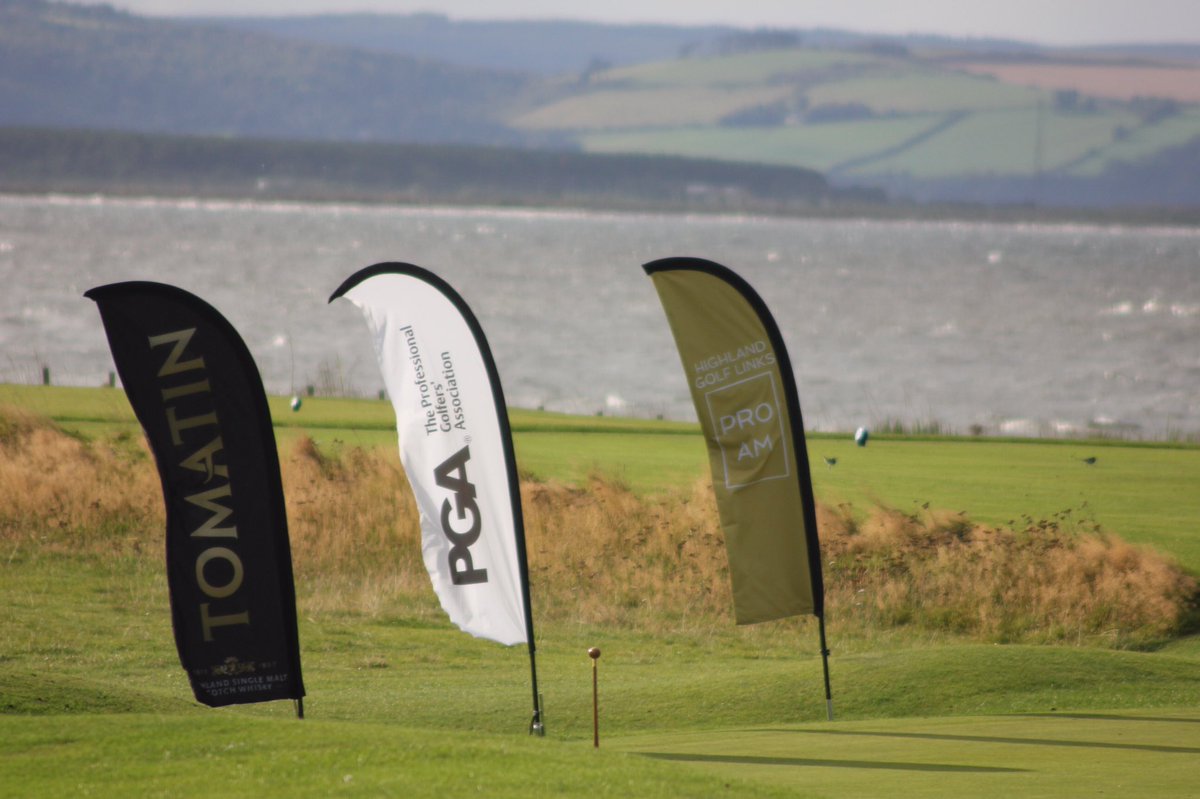 NairnGolfClub's tweet photo. #2019HGLProAm | 2019 Highland Golf Links Pro Am
Day 2 of the @HGLProAm complete! With testing conditions, only two professionals broke par at #NairnGC today..@DunbarGolfClub’s Neil Fenwick leads the overall field at 8 Under and plays Nairn tomorrow!..
👉https://t.co/utkkZylMKb https://t.co/dzn7xIuZvB
