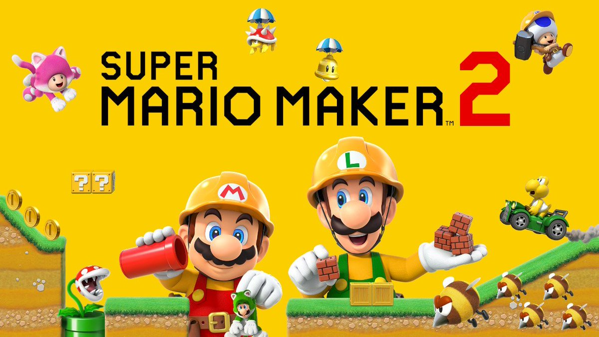 SuperProTendo's tweet photo. #SuperMarioMaker2 #NintendoSwitch https://t.co/VaCnfuW357