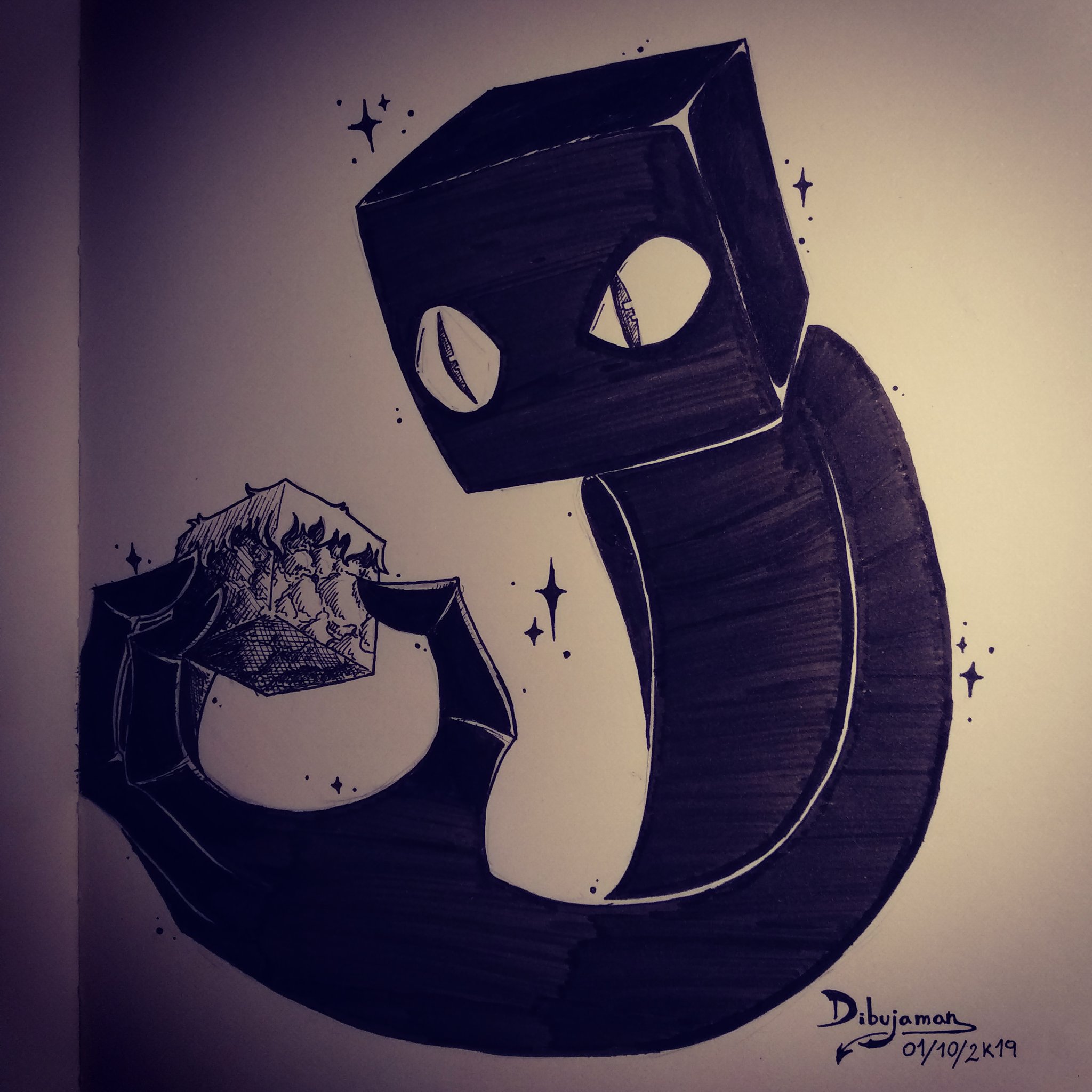 InkTober - Enderman