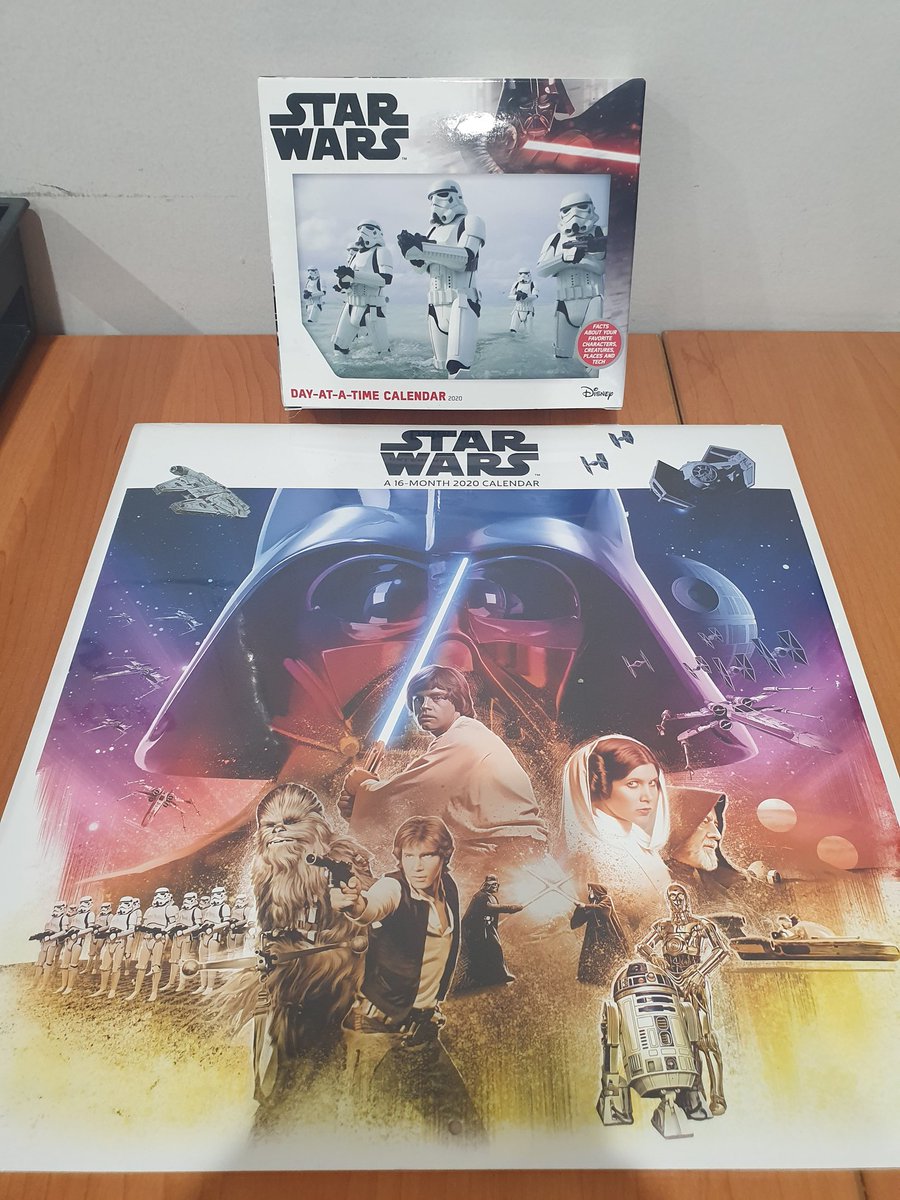 StarWarsChic151's tweet photo. 2020 calendars sorted 😍 https://t.co/i8OsjbyqG6