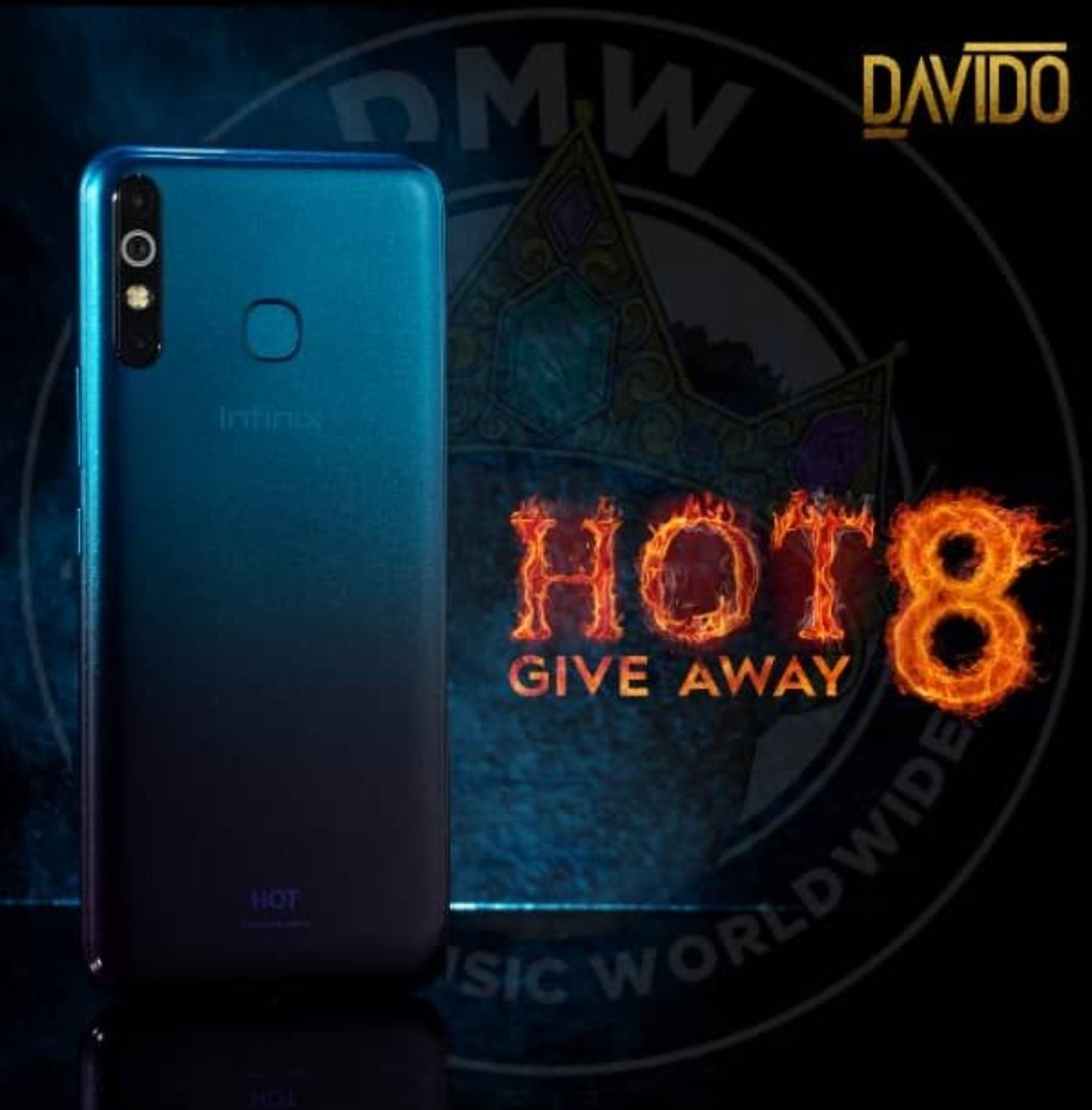 #DavidoHot8Giveaway