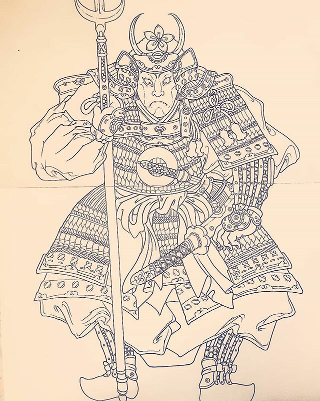 He's got a #ring on his armor. 😏 There day one prompt completed. Wanna paint this one digitally now.
.
.
.
.
.
.

#japanese #japanesewoodblock #japaneseprint #modernukiyoe #ukiyoe #edoperiod #drawing #art #artist #artwork #samurai #samuraiarmor #roni… ift.tt/2p4shLX