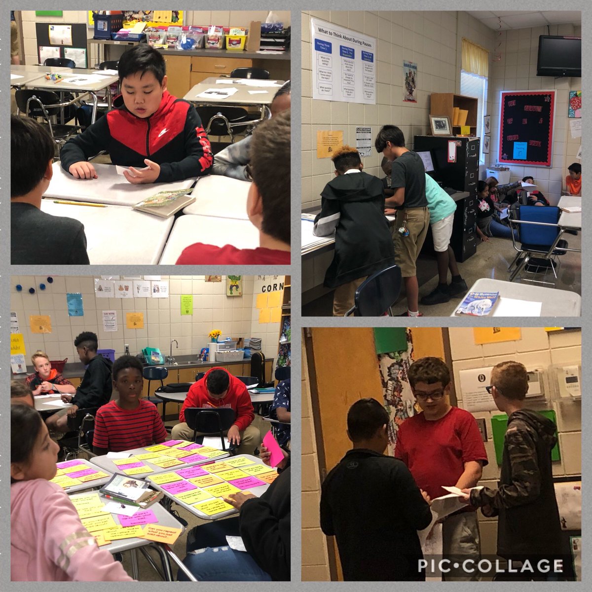 JordanWhaley115's tweet photo. Socratic Smackdown is what’s going down! #qualityquestion #collaborate #speakingandlistening #engaging #cehpride #cehimpact #ocsknoact #GoBigO https://t.co/RDA0GZcHI6