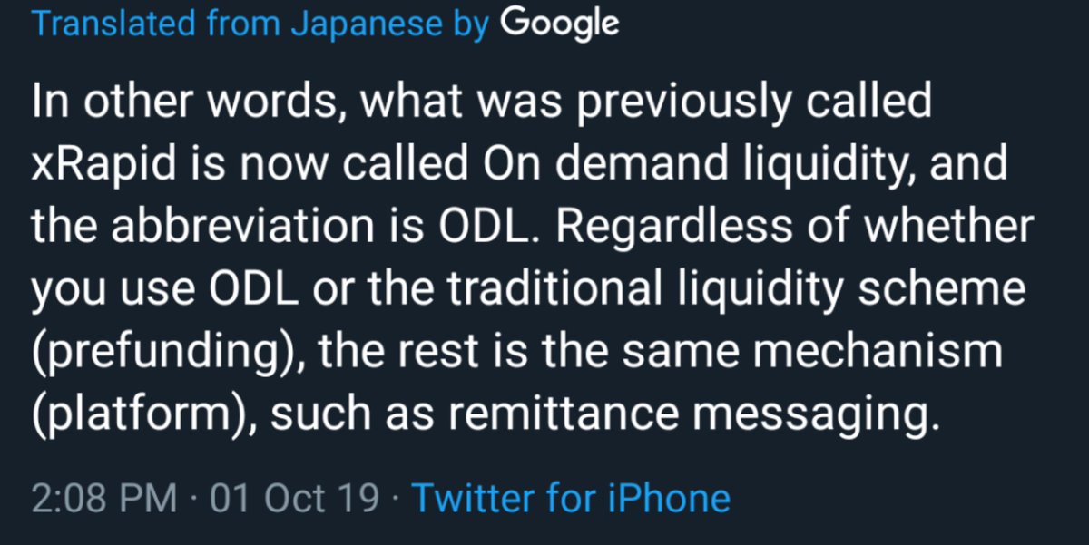 BankXRP's tweet image. Xrapid is no longer but now on demand liquidity