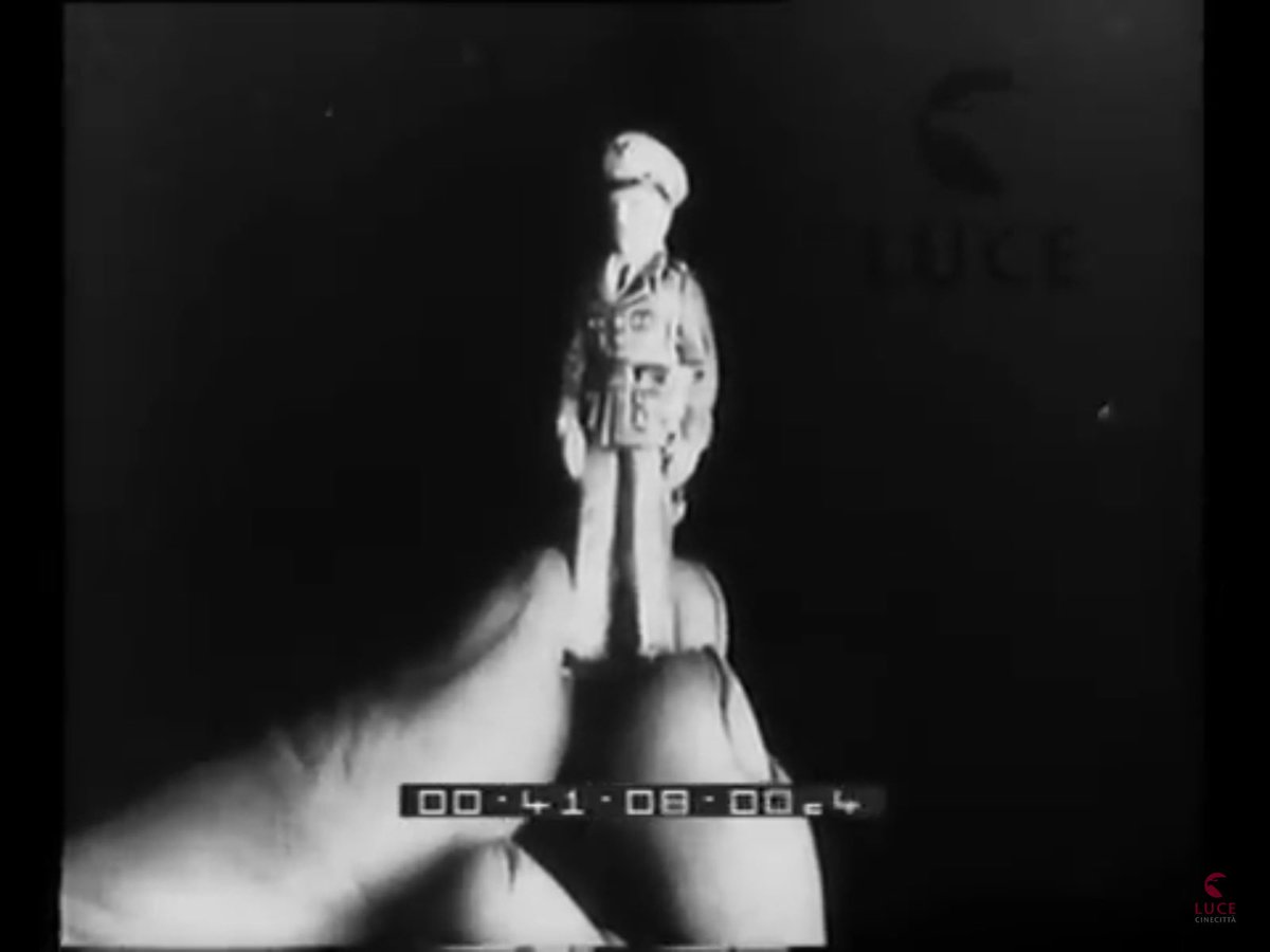 PabloGr13346576's tweet photo. Toy soldiers and real battles: 1938 composite toy soldiers production video https://t.co/82WBDs87R8
#BenitoMusolini, #compositesoldiers, #FF #Fischer, #InstitutoLuce, #marines, #Marolin, #massesoldaten, #navy, #WorldWar2, #WW2 #eusoldatini #Thuringia https://t.co/SGXNe8G7JZ