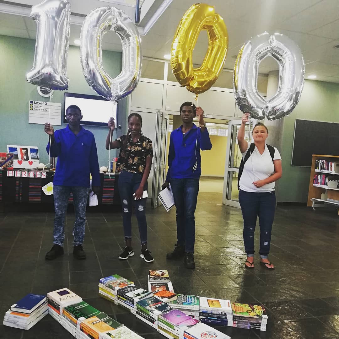 NustNamibiaLib's tweet photo. Shout out to all who liked our Facebook page. Cheers to 1k Facebook fans we are celebrating today. We can reach this number on Twitter too, refer more and like more of Facebook page at #NustNamibiaLib you can also follow us on Instagram #NustNamibiaLib. You guys are amazing. https://t.co/vD9gqBjTWp