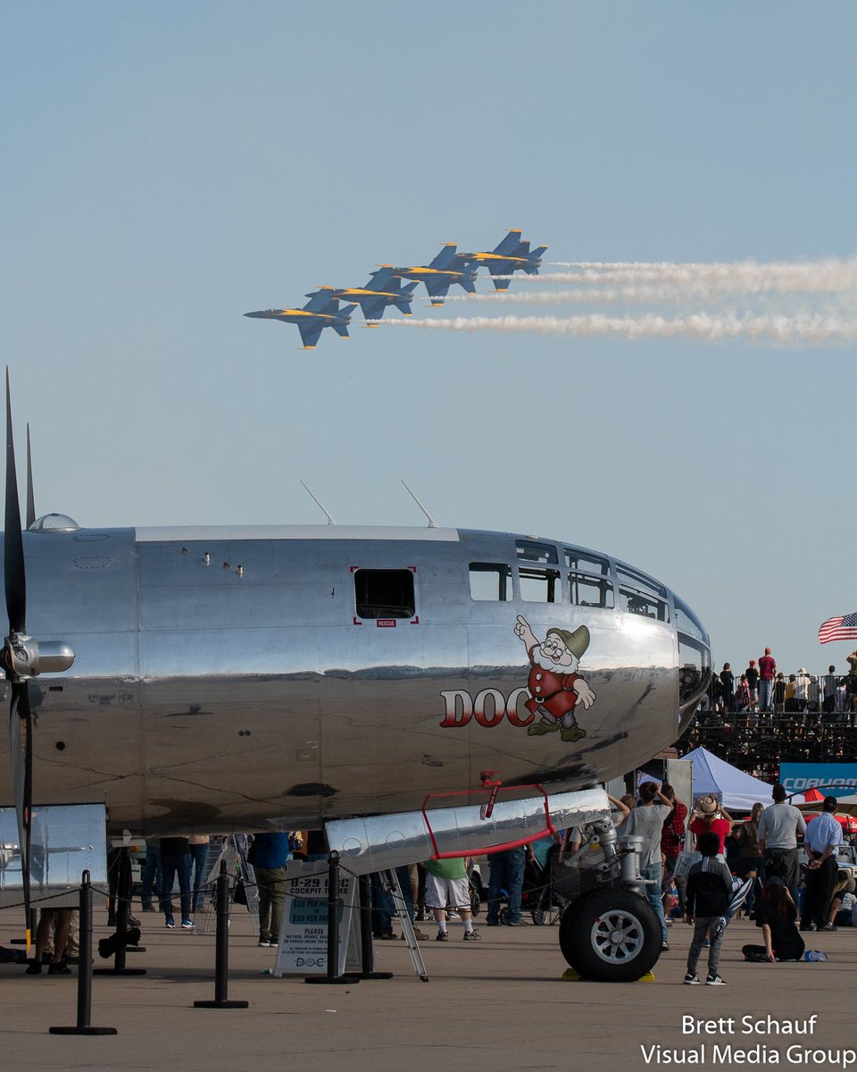 B29DocsFriends's tweet photo. Hey @blueangel5bh @BlueAngels — nice photo bomb 😀 See you In Sacramento in a couple of days! @calcapairshow https://t.co/iR8QQJOSke