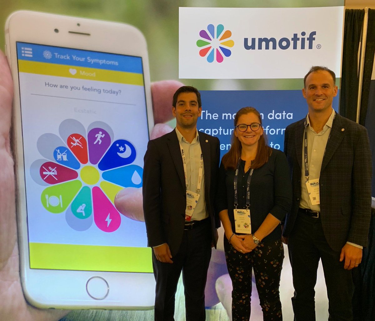uMotif's tweet photo. Having a blast here in Baltimore! If you're attending #SCDM2019 be sure to pop by booth 309 to say hello and catch a demo of our patient-friendly app https://t.co/4Wim0VvV29